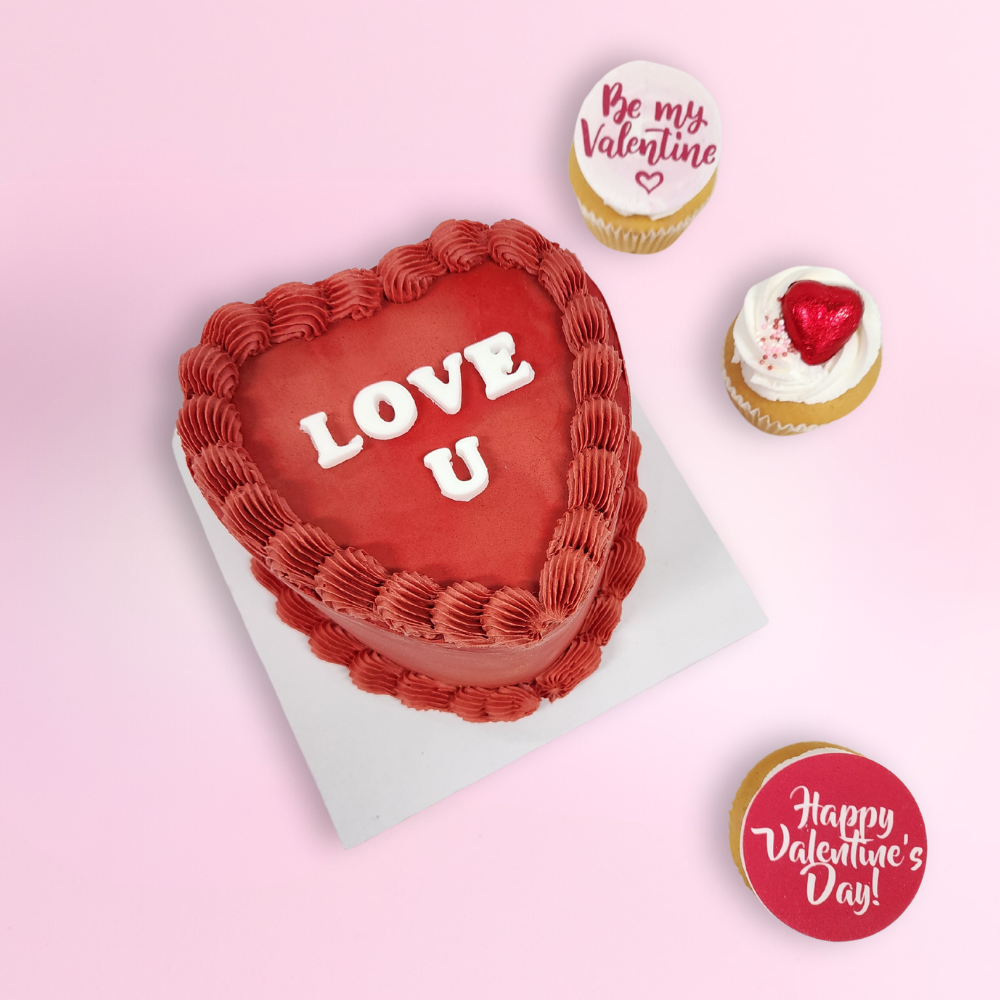Valentine's Day Cake In A Box