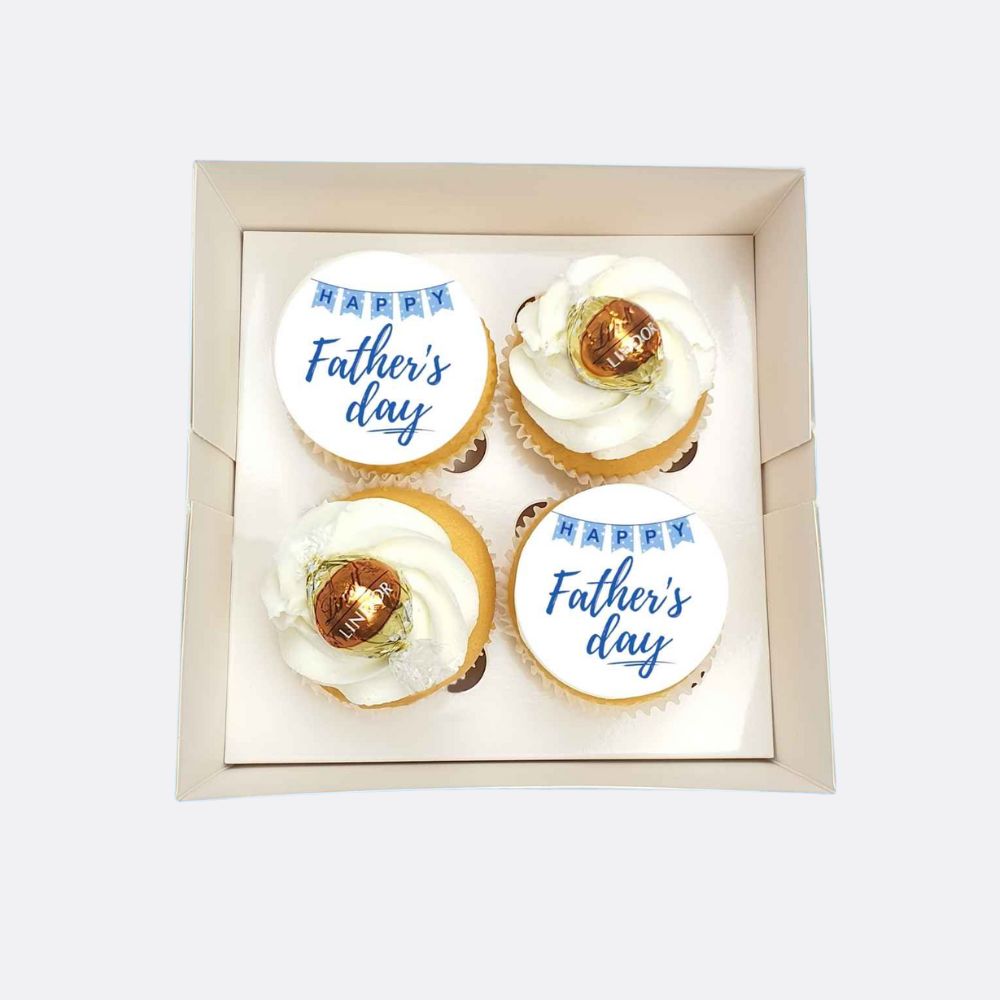Father's Day - 4pk Cupcakes