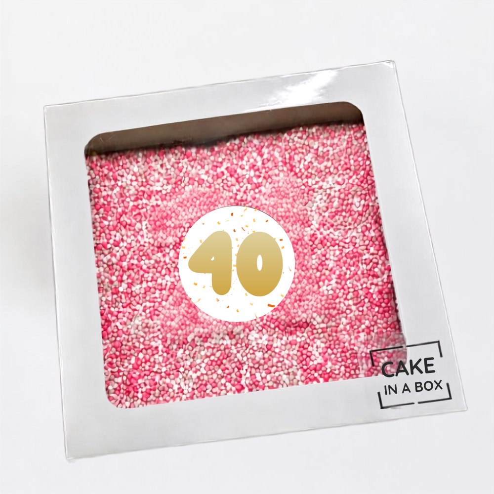 40 - Sprinkles Brownie - Pink