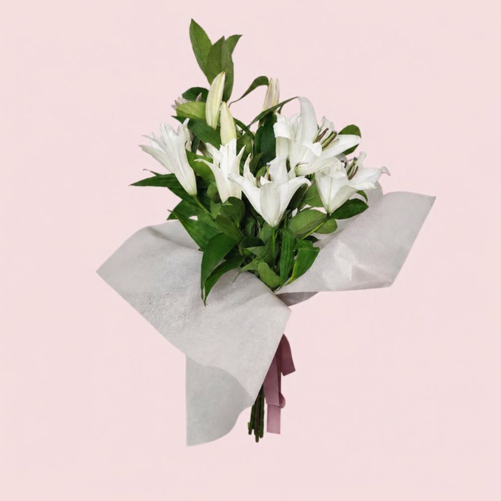 White Peace Lillies