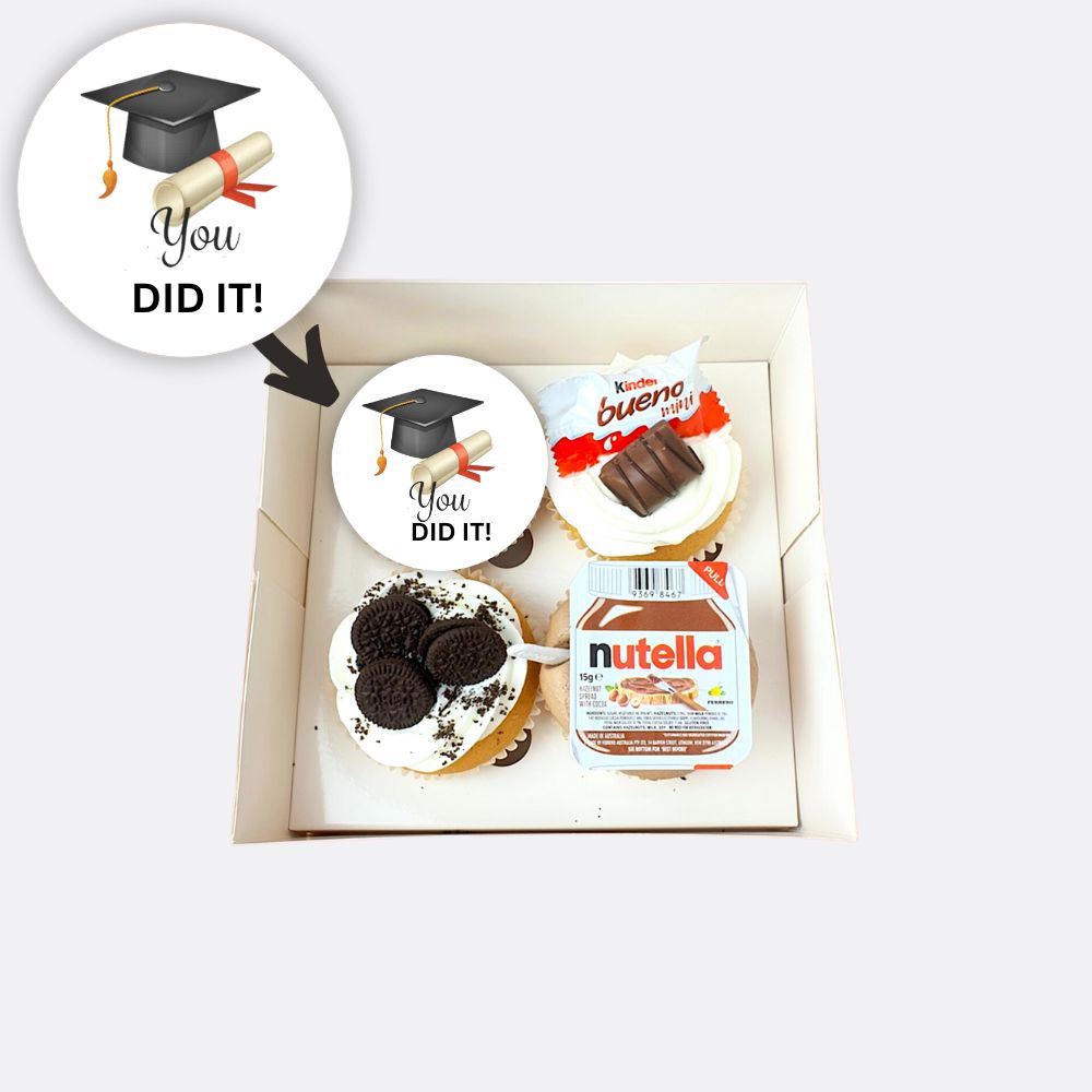 You Did It Grad Cupcakes - Mix Box