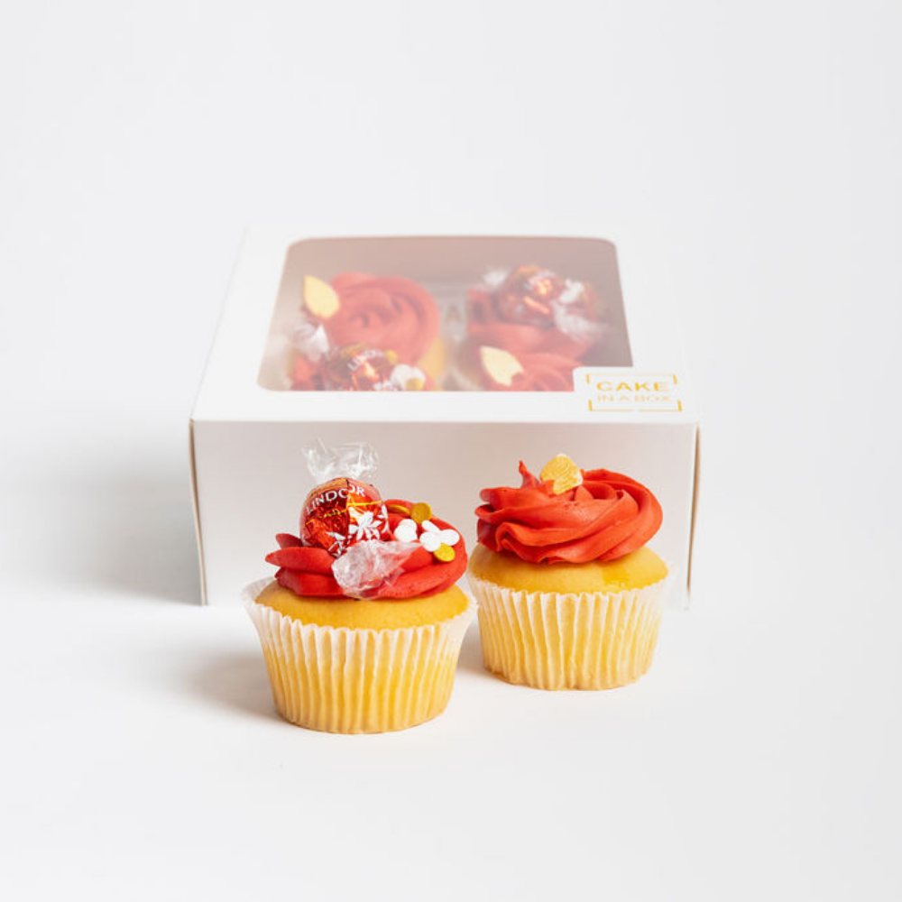 Red Roses - Cupcakes