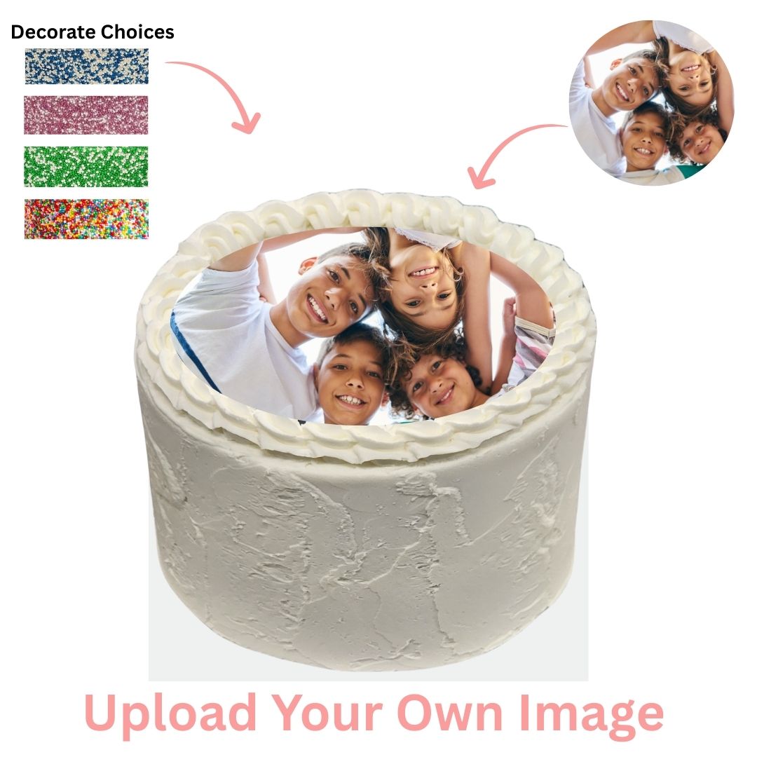 4" Gifting Size - Create Your Cake (Custom Image)