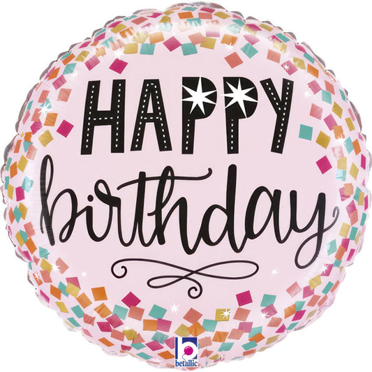 Confetti Happy Birthday - 16cm
