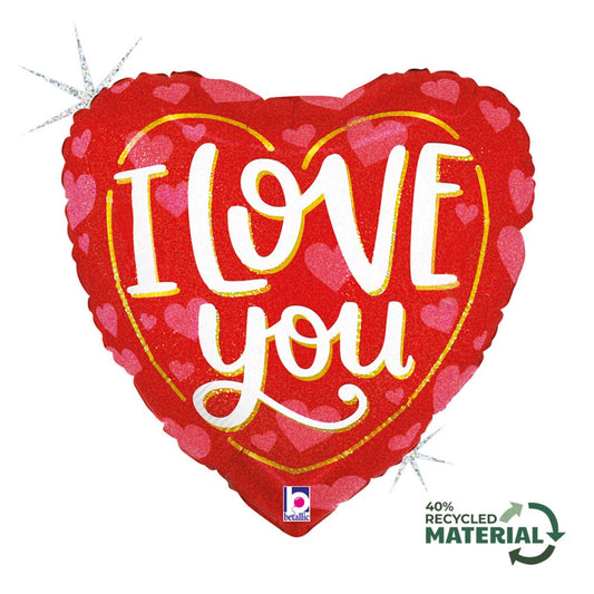 Red Love You Balloon - 19cm