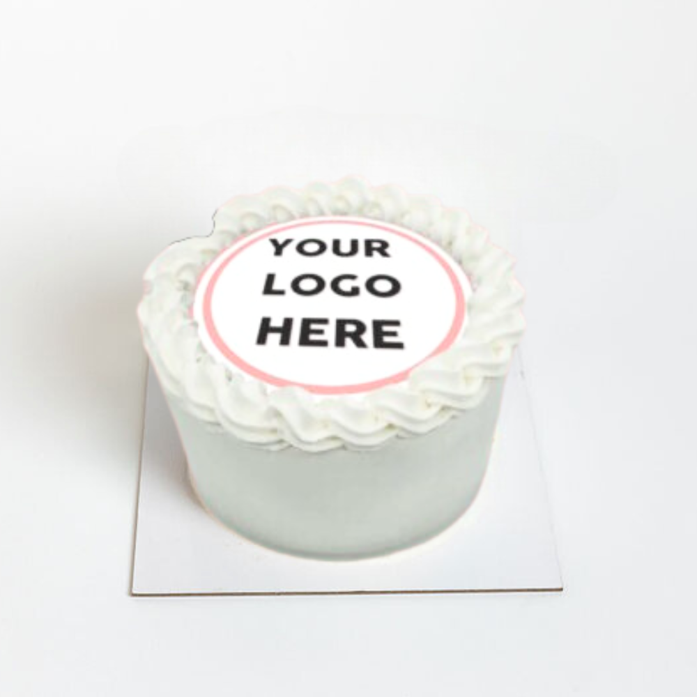 Create Your Cake (Corporate Logo Topper) - 7"
