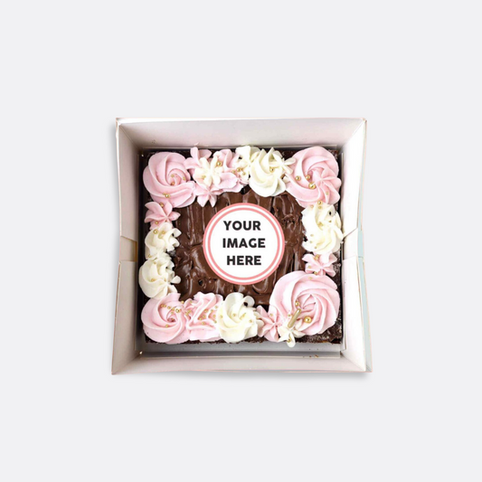Custom Image – Brownie Cake