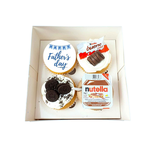 Father's Day Mix Box - 4pk Cupcakes