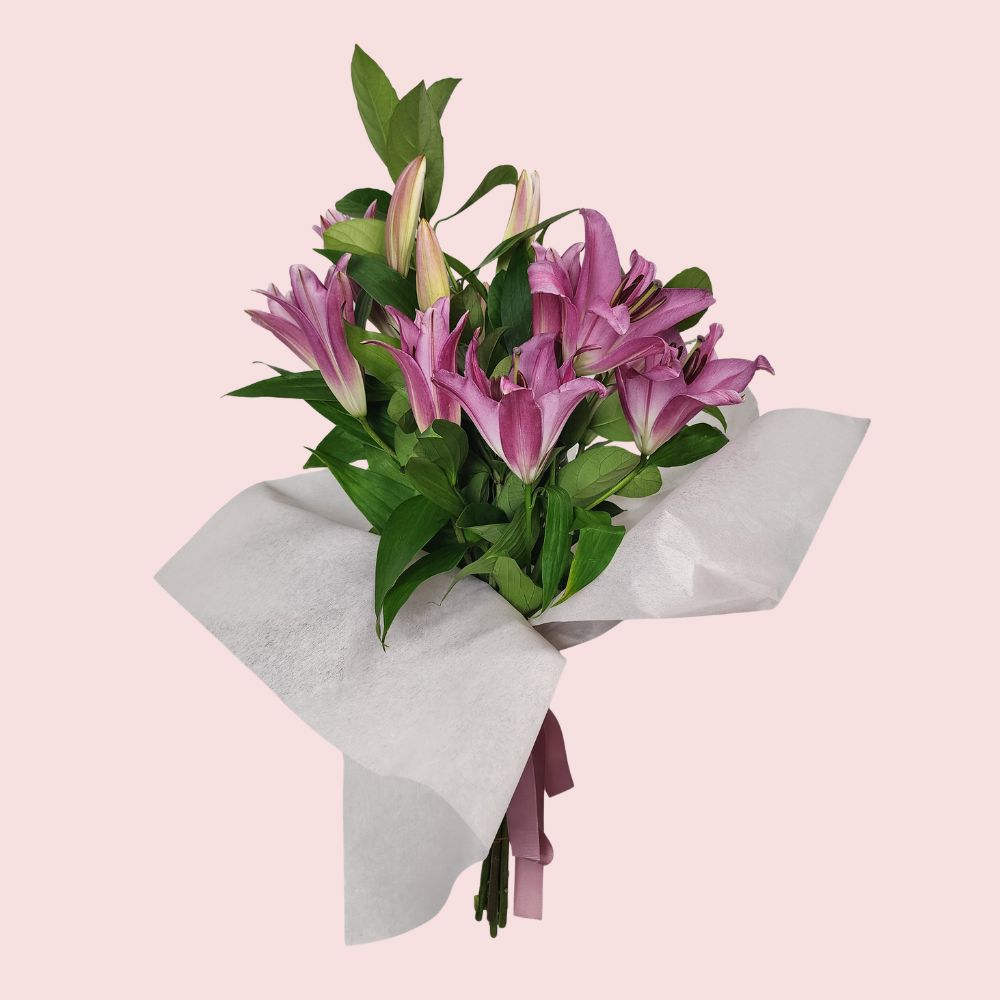 Pink Lillies Arrangement