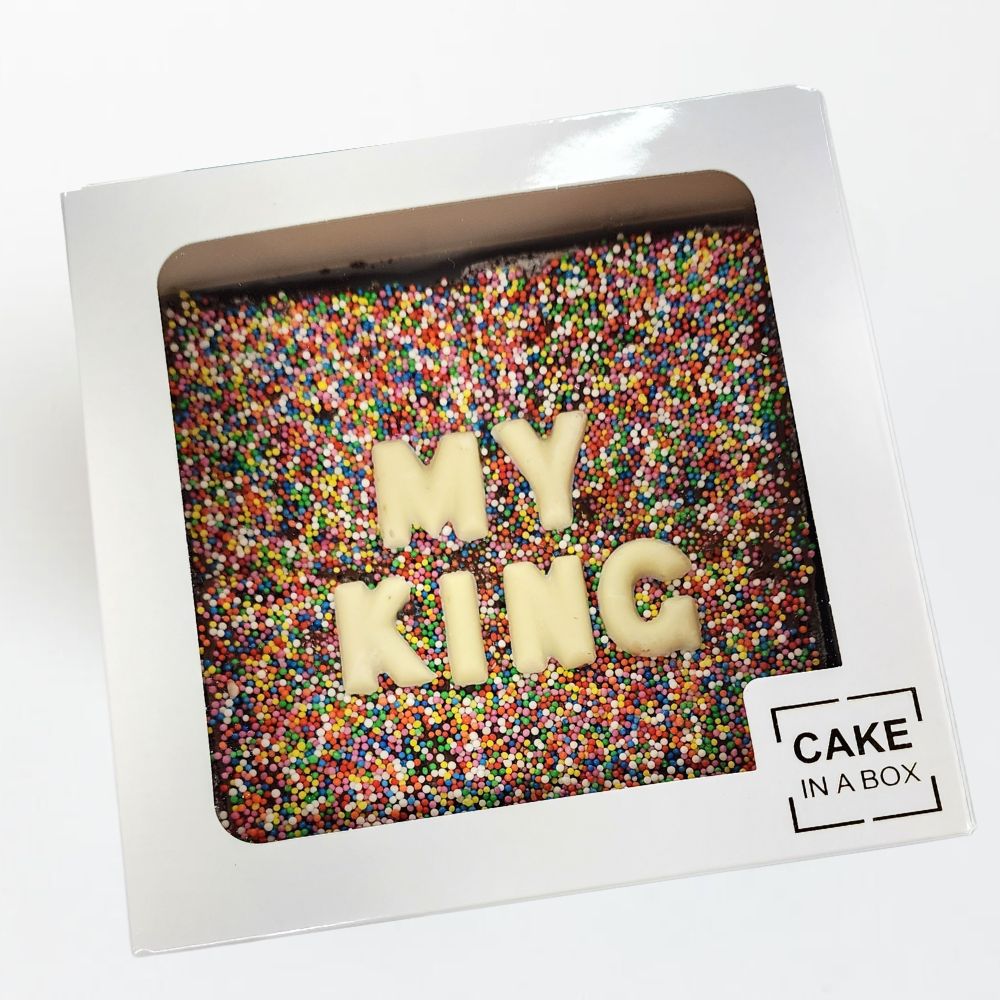 My King- Sprinkles Brownie