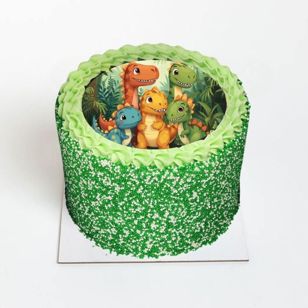 Dinosaur Themed Cake