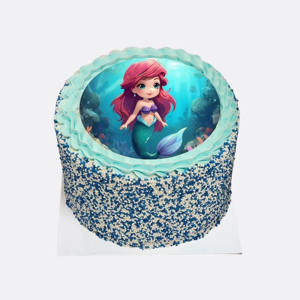 Mermaid Themed Cake