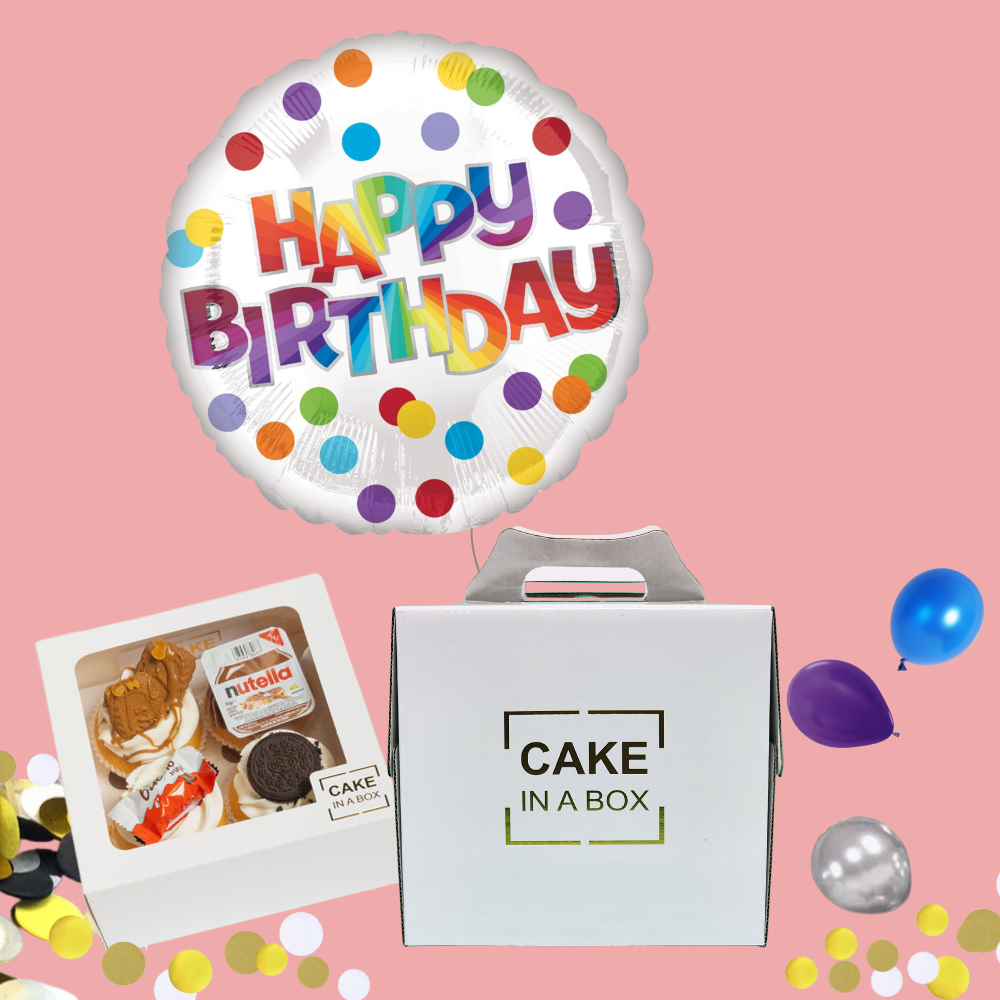 Balloon Bundle - CONFETTI - Happy Birthday