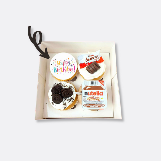 Celebrate Happy Birthday Cupcakes - Mix Box
