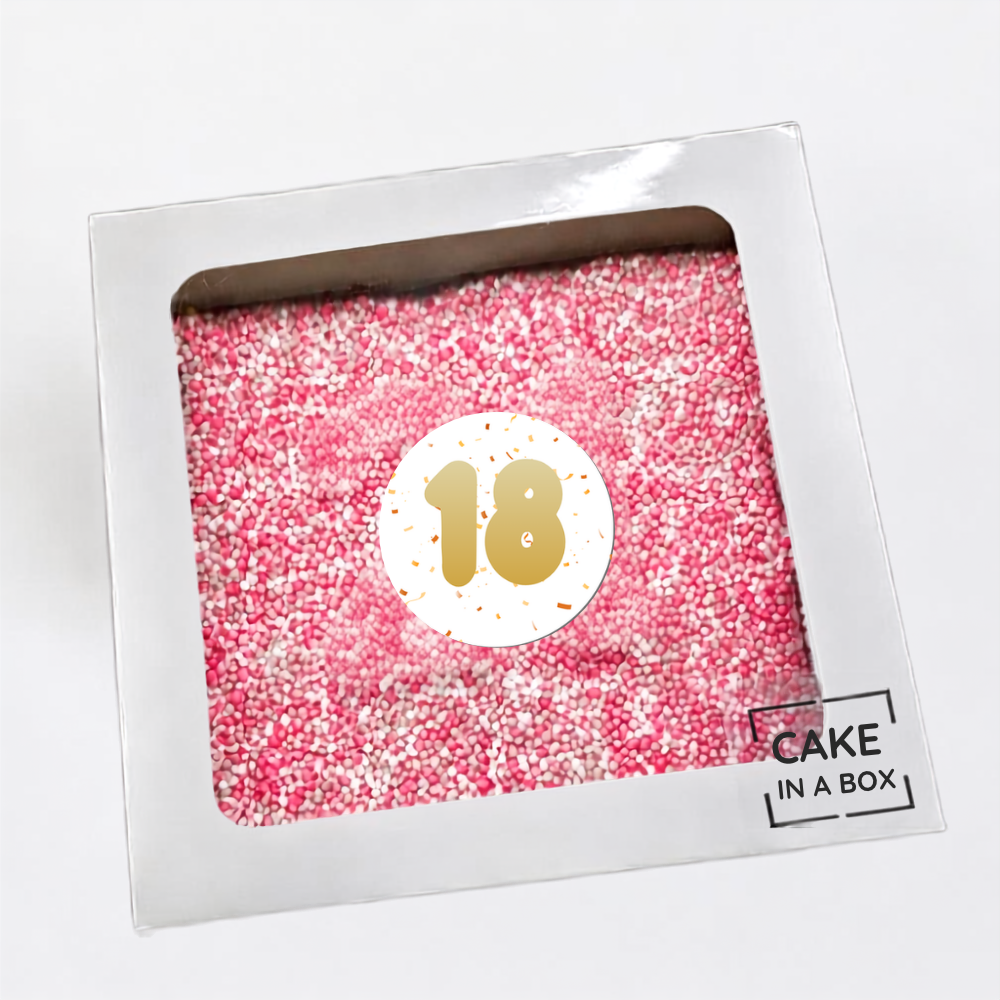 18 - Sprinkles Brownie - Pink