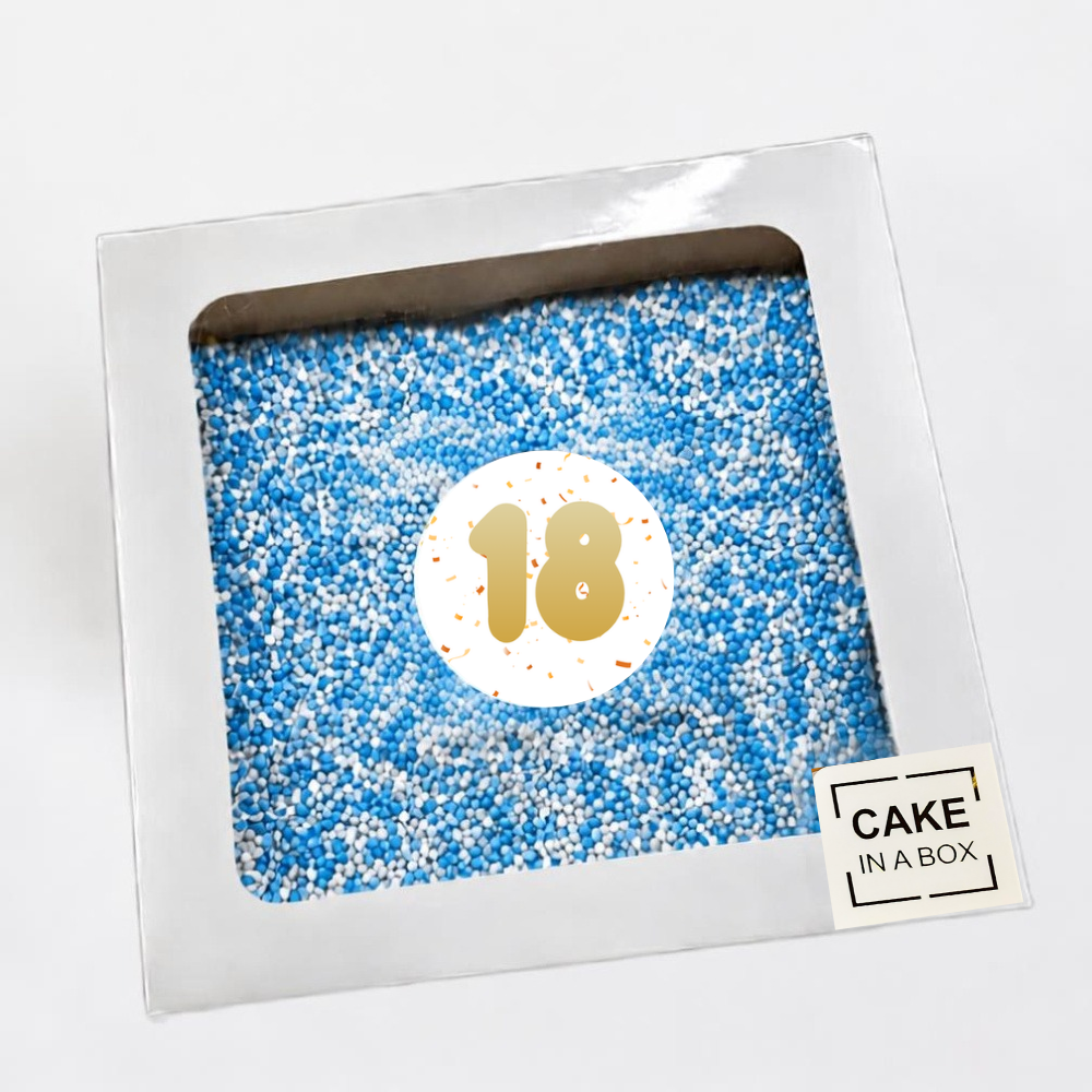 18 - Sprinkles Brownie - BLUE
