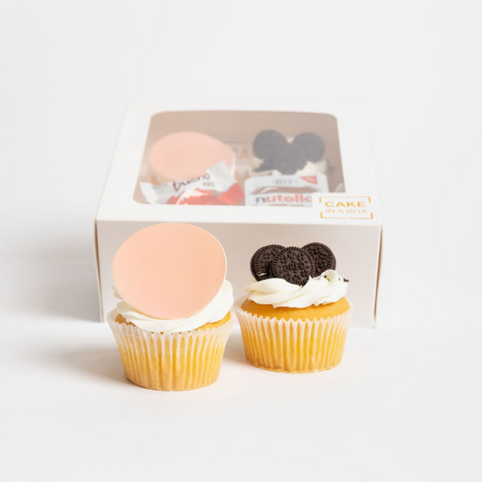 Corporate Logo Cupcakes - Mix 4 Pack