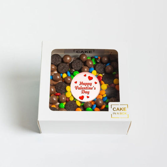 Happy Valentine's Day - Loaded Brownie Box
