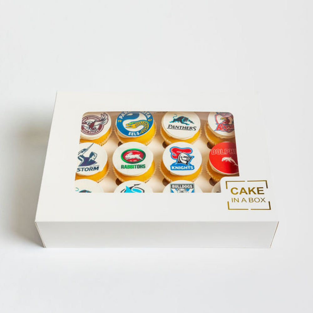 12 pk NRL Cupcakes
