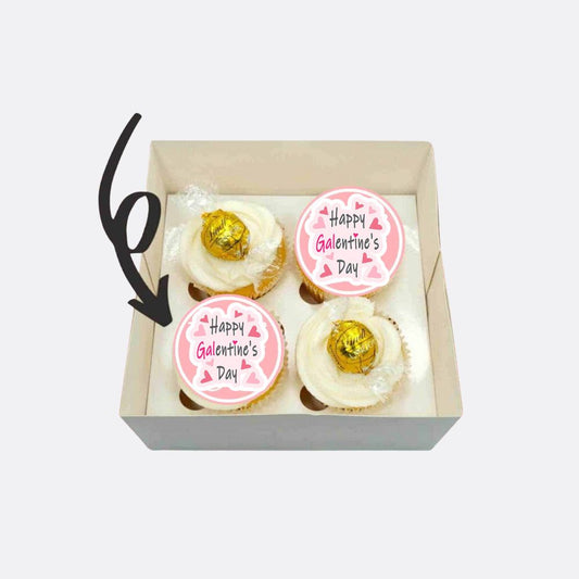 4pk Gal-intines Day - Cupcakes
