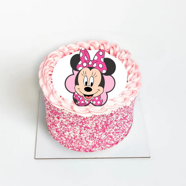 Minnie Mouse Themed Cake