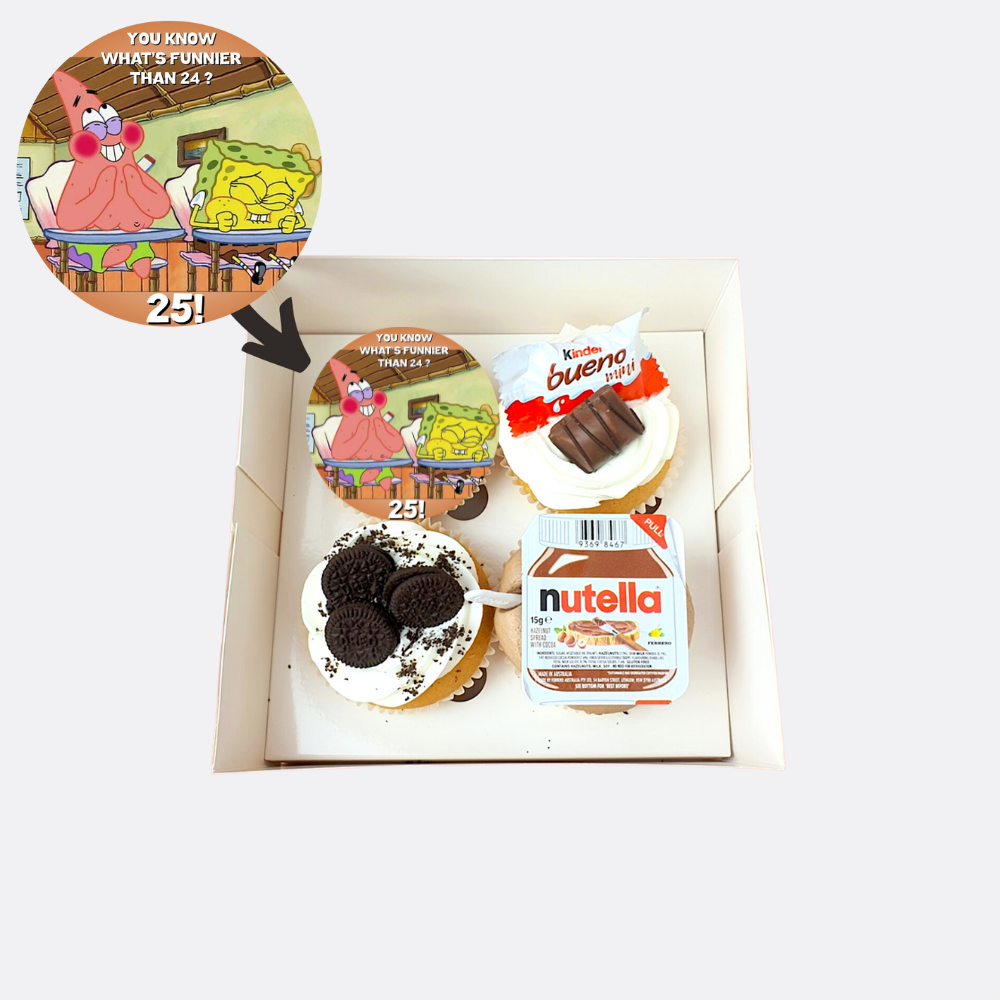 You Know Whats Funnier Birthday Cupcakes - Mix Box