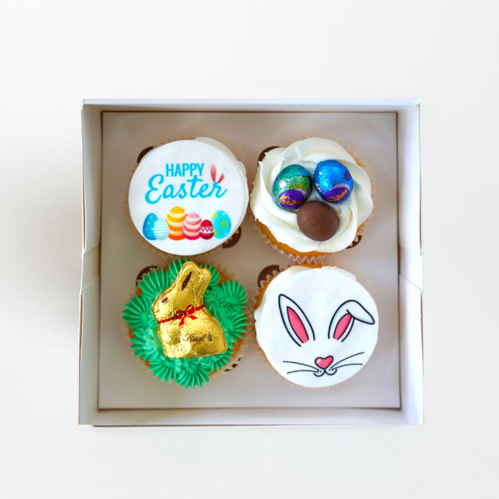 4pk Easter Cupcakes