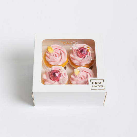 Pink Roses - Cupcakes