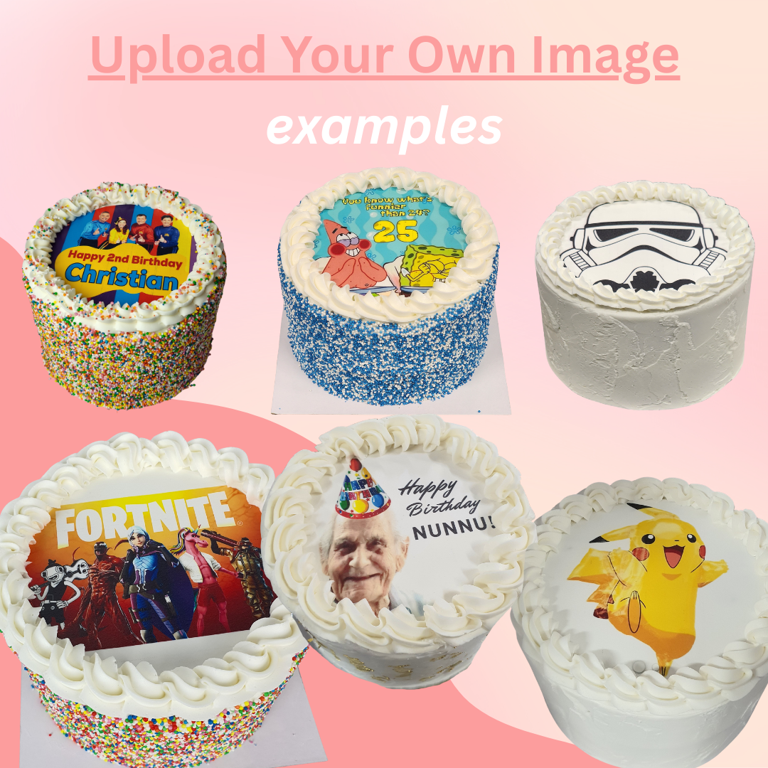 Create Your Cake (Custom Image) - 7"